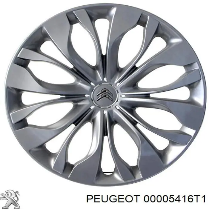 00005416T1 Peugeot/Citroen Coberta de disco de roda