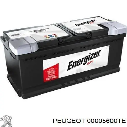 Bateria recarregável (PILHA) Peugeot/Citroen 00005600TE preço, a partir de 225,02 USD