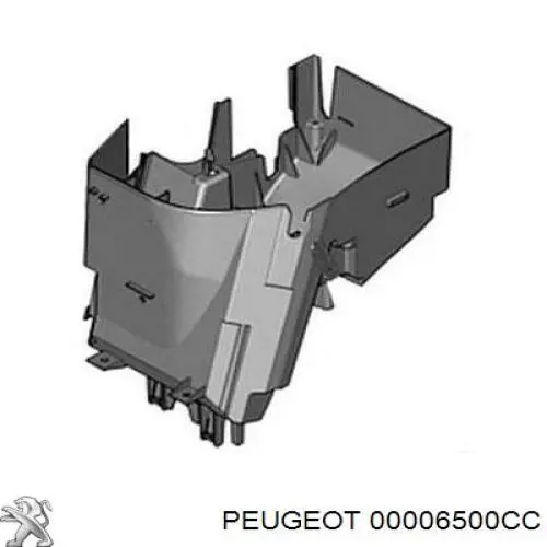 6556VR Peugeot/Citroen Caixa de unidade de dispositivos de segurança