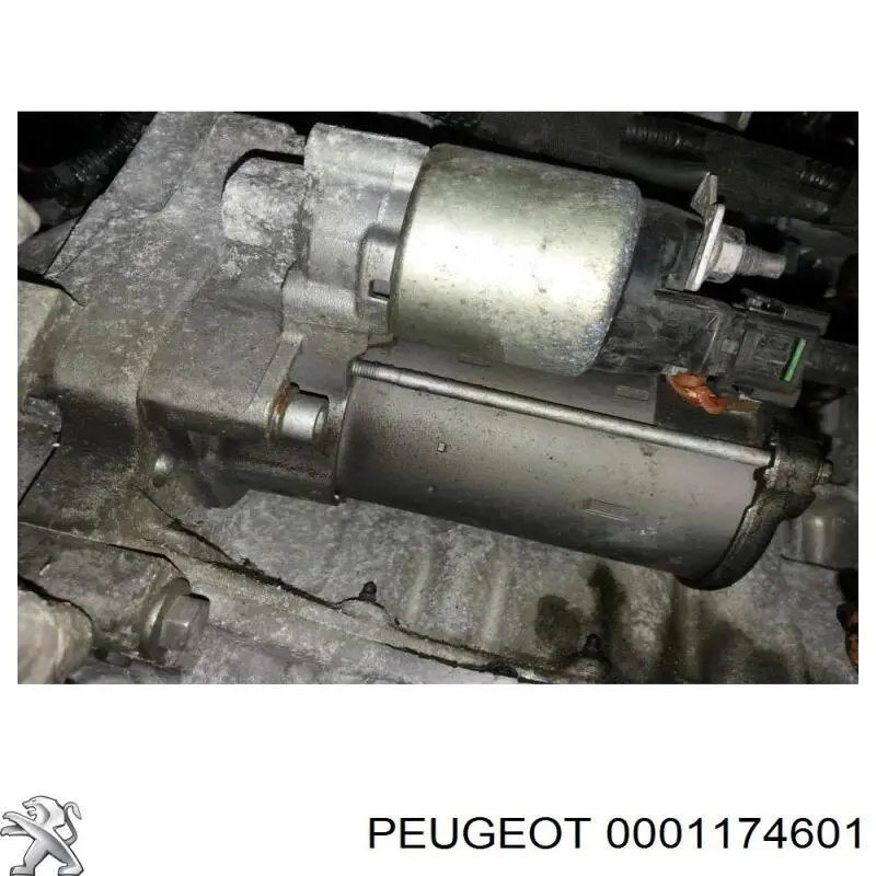 0001174601 Peugeot/Citroen Motor de arranco