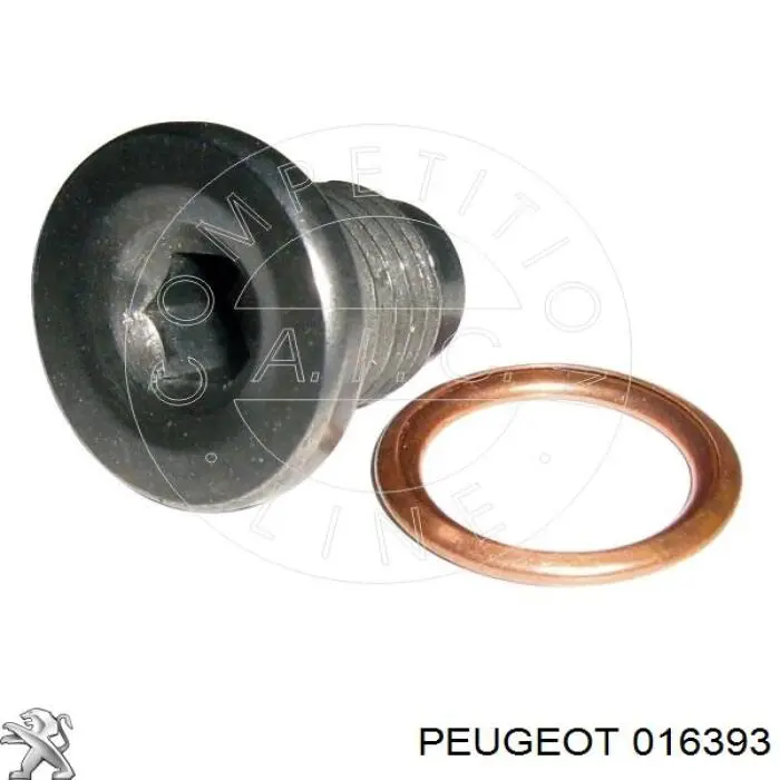016393 Peugeot/Citroen Tampão de panela de motor