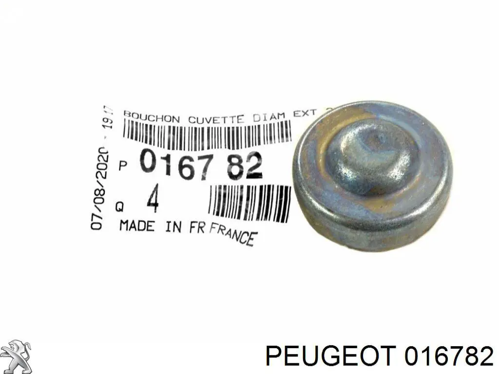 Compre 16782 Peugeot/Citroen Tampão CBC/do bloco de cilindros