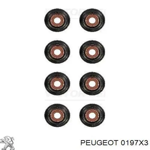 Compre 0197X3 Peugeot/Citroen Kit superior de vedantes de motor
