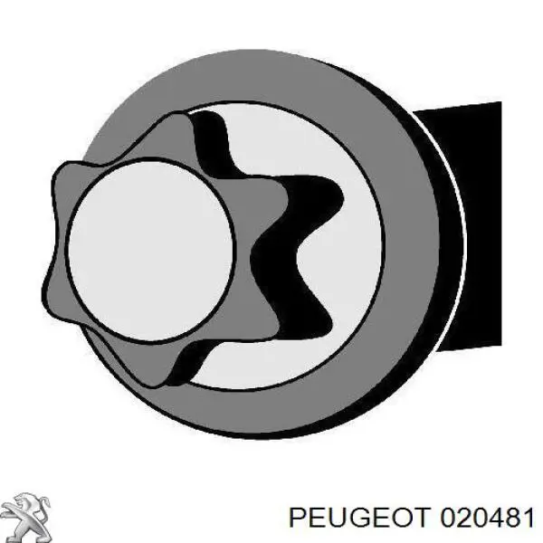 Compre 00000204C4 Peugeot/Citroen Parafuso de cabeça de motor (CBC)