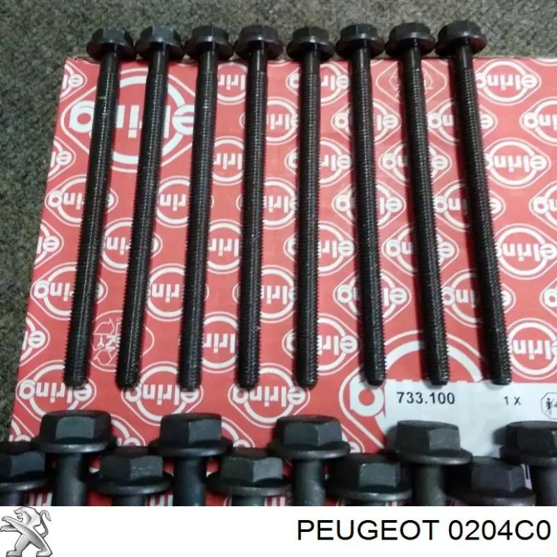 Parafuso de cabeça de motor (CBC) Peugeot/Citroen 0204C0 preço, a partir de 10,50 USD
