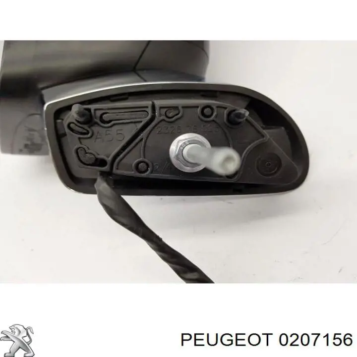 Compre 0207156 Peugeot/Citroen Compactador de espelho para a porta direita