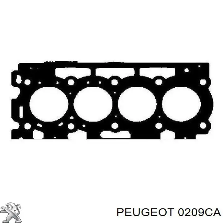 0209CA Peugeot/Citroen Vedante de cabeça de motor (CBC)