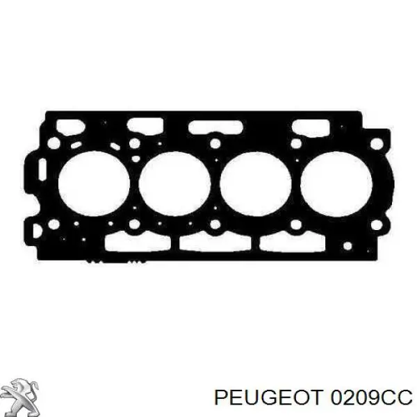 0209CC Peugeot/Citroen Vedante de cabeça de motor (CBC)