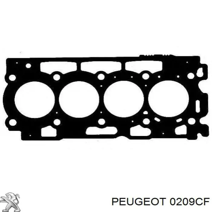 0209CF Peugeot/Citroen Vedante de cabeça de motor (CBC)