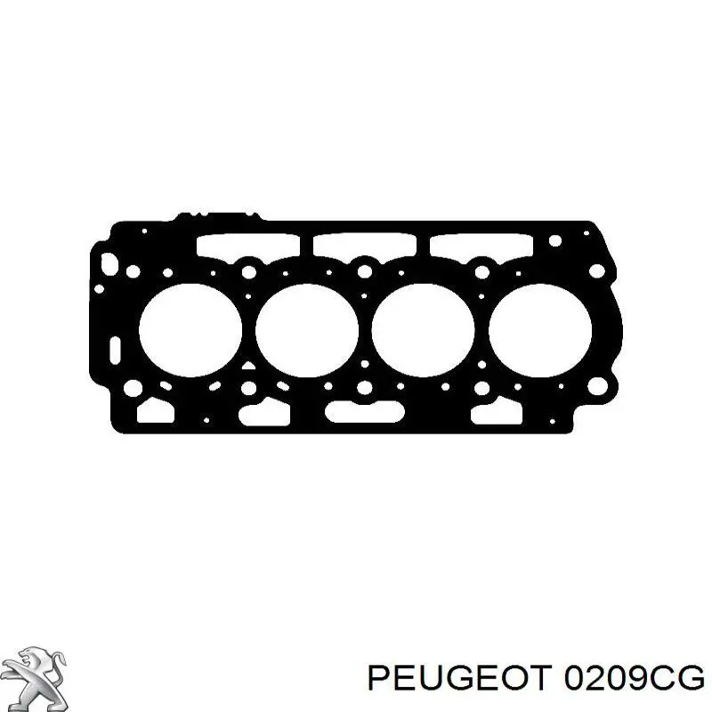 Vedante de cabeça de motor (CBC) Peugeot/Citroen 0209CG preço, a partir de 46,13 USD