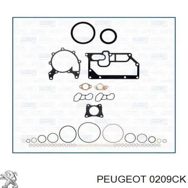 Compre 0209CK Peugeot/Citroen Vedante de cabeça de motor (CBC)