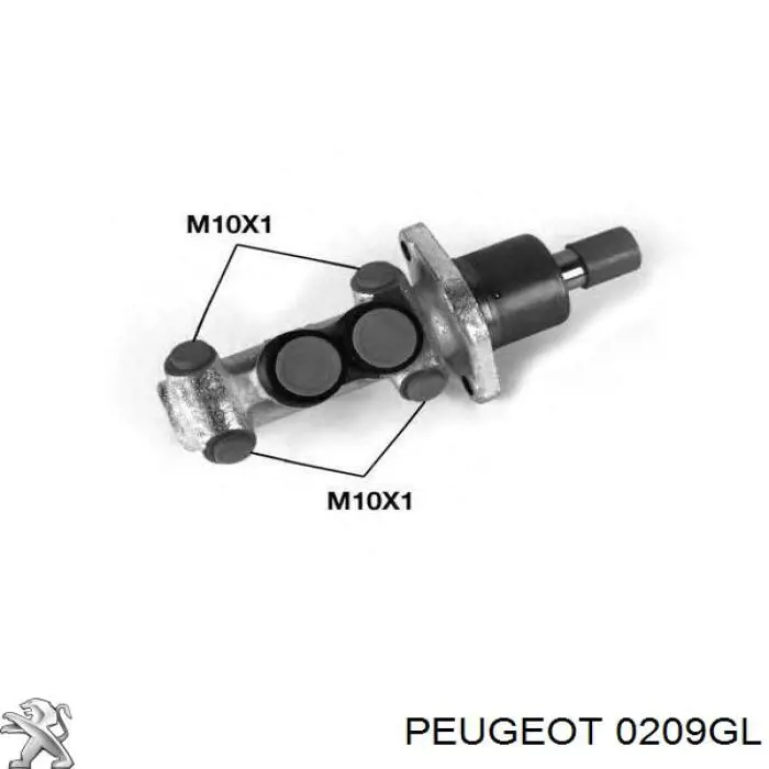 0209GL Peugeot/Citroen Vedante de cabeça de motor (CBC)