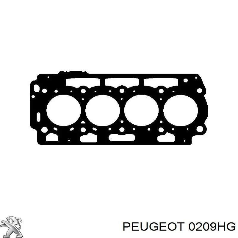 0209HG Peugeot/Citroen Vedante de cabeça de motor (CBC)