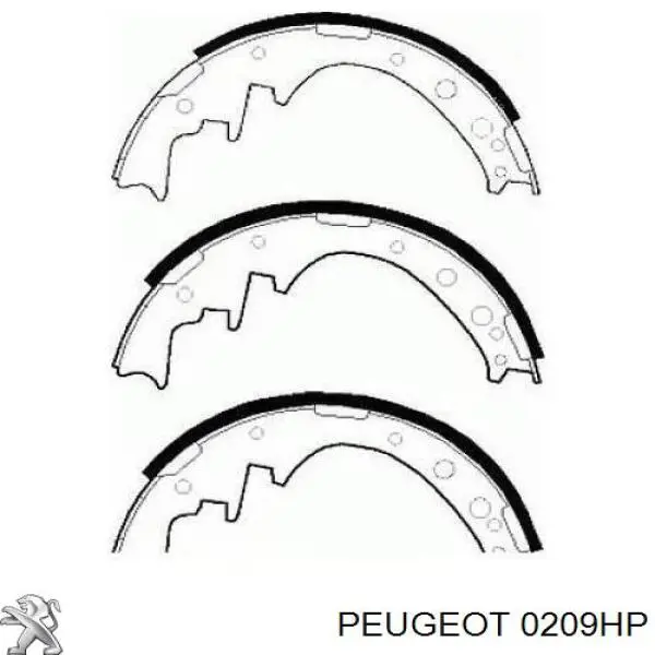 Compre 0209HP Peugeot/Citroen Vedante de cabeça de motor (CBC)