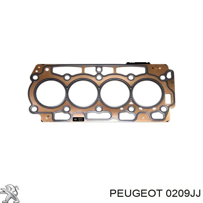Compre 0209JJ Peugeot/Citroen Vedante de cabeça de motor (CBC)