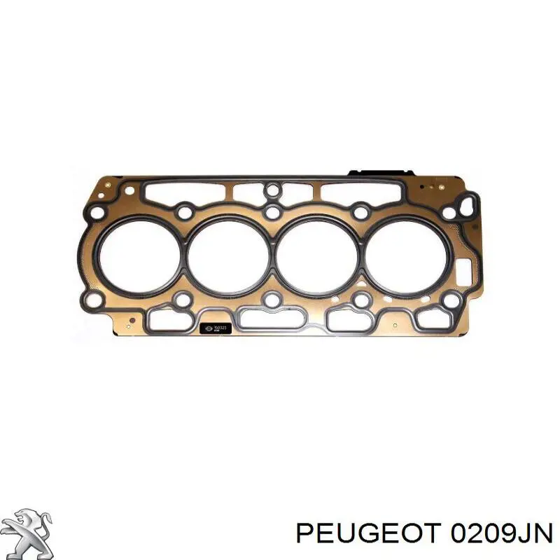 0209JN Peugeot/Citroen Vedante de cabeça de motor (CBC)