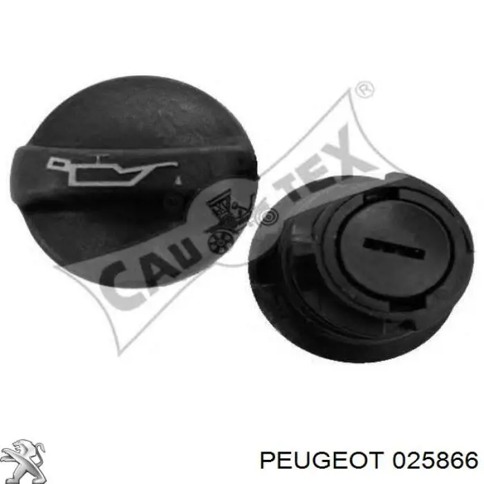 025866 Peugeot/Citroen Tampa do gargalho de enchimento de óleo