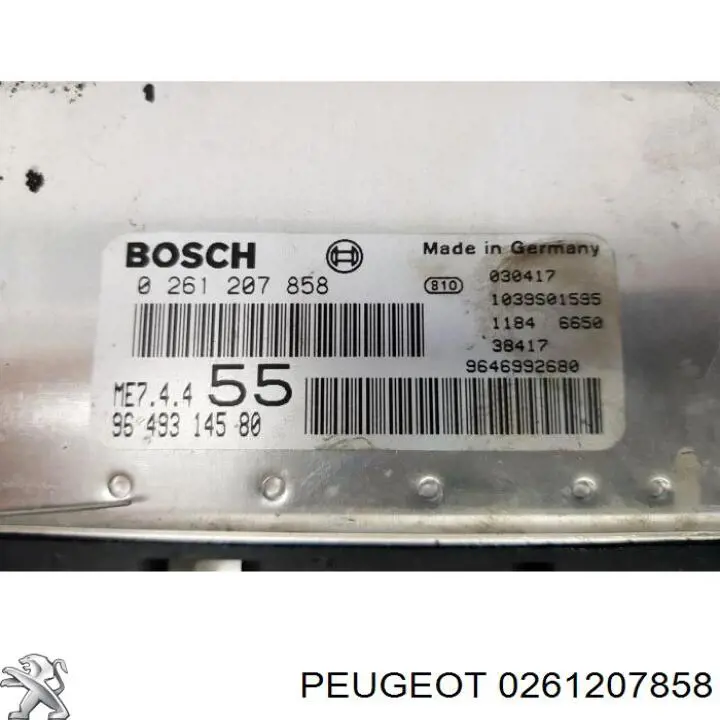 Compre 0261207858 Peugeot/Citroen 