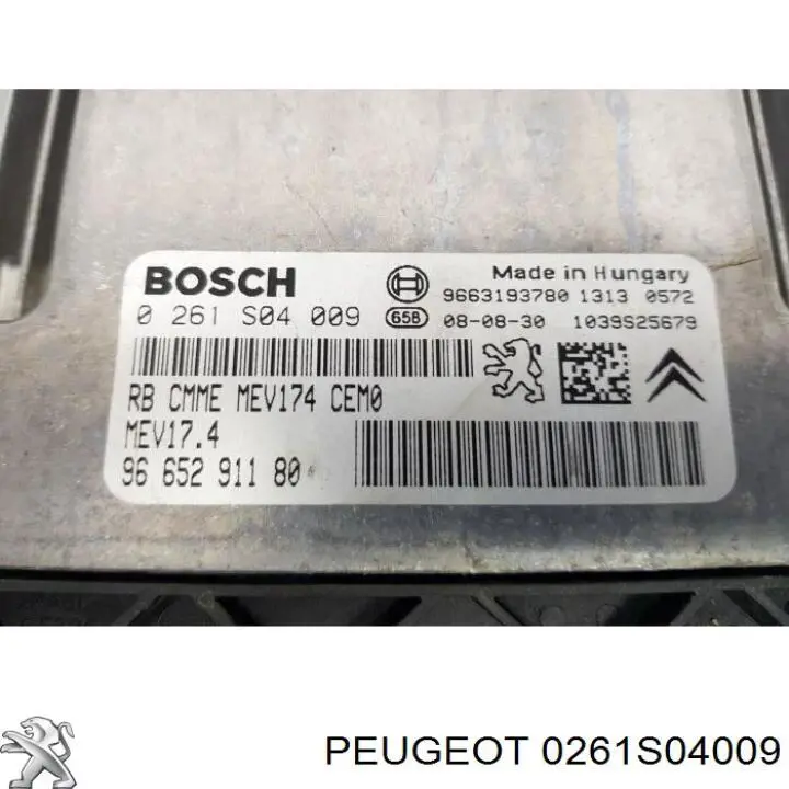 Compre 0261S04009 Peugeot/Citroen 