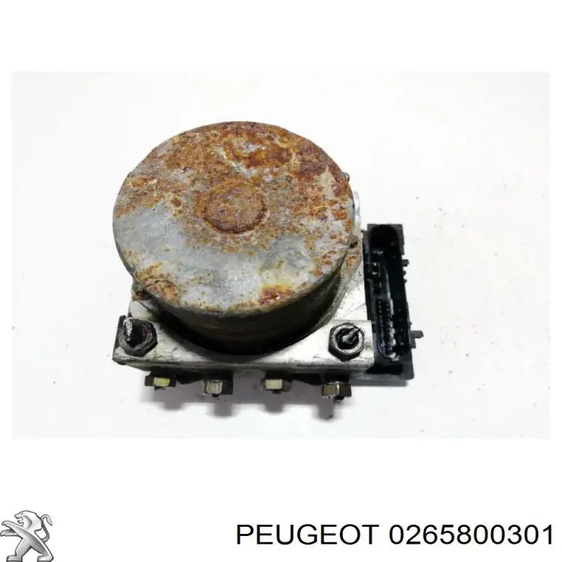 Unidade hidráulico de controlo ABS 0265800301 Peugeot/Citroen