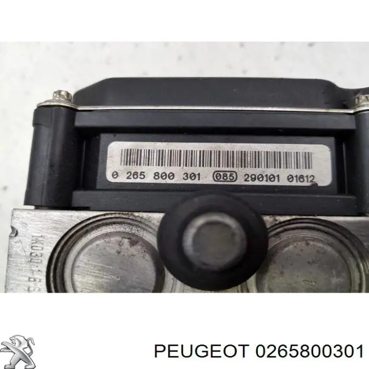 0265800301 Peugeot/Citroen Unidade hidráulico de controlo ABS