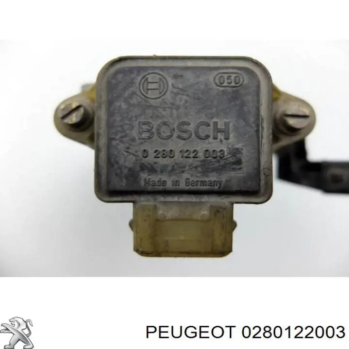 Compre 0280122003 Peugeot/Citroen Sensor de posição da válvula de borboleta (potenciômetro)