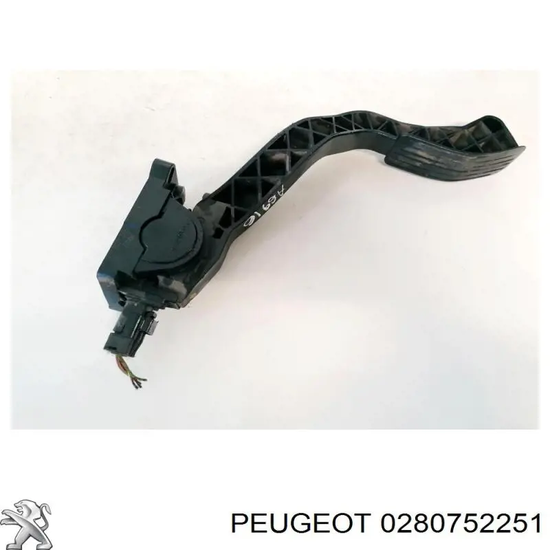 Pedal de gás (de acelerador) Peugeot/Citroen 280752251 preço, a partir de 34,11 USD