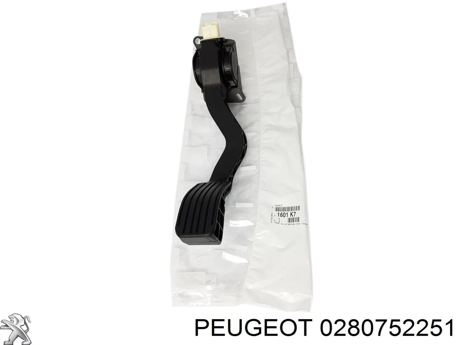 280752251 Peugeot/Citroen Pedal de gás (de acelerador)