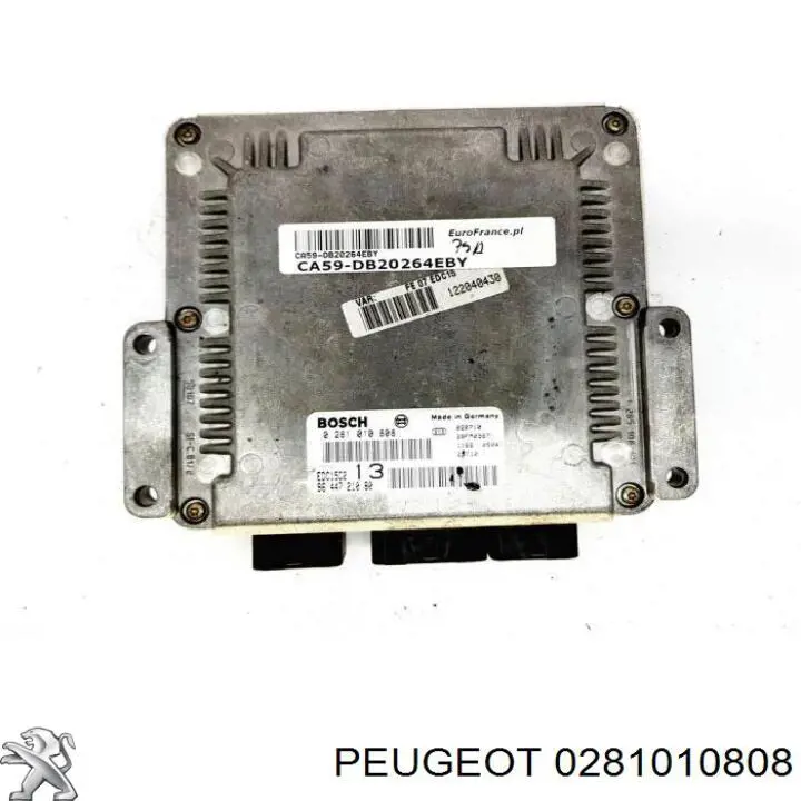 Módulo de direção (Centralina eletrônica) de motor Peugeot/Citroen 0281010808 preço, a partir de 37,52 USD