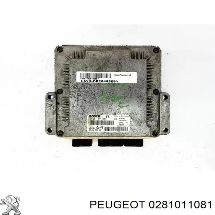 Módulo de direção (Centralina eletrônica) de motor Peugeot/Citroen EDC15C2