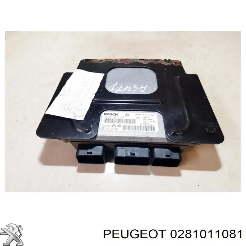 0281011081 Peugeot/Citroen Módulo de direção (Centralina eletrônica) de motor