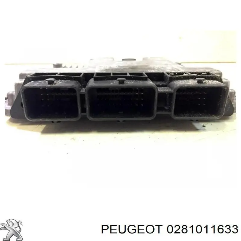 Módulo de direção (Centralina eletrônica) de motor 0281011633 Peugeot/Citroen