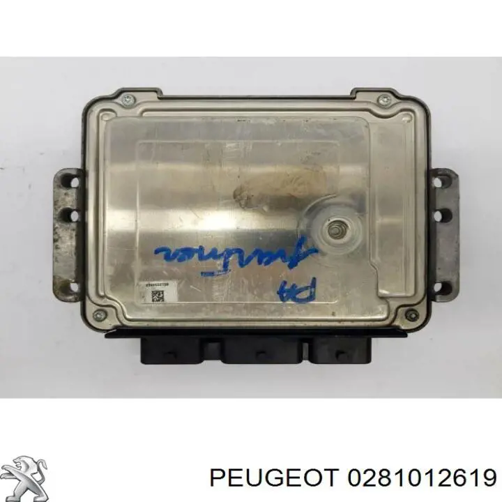 Compre 0281012619 Peugeot/Citroen Módulo de direção (Centralina eletrônica) de motor