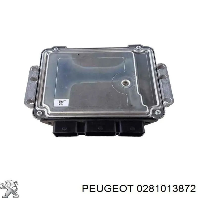 0281013872 Peugeot/Citroen Módulo de direção (Centralina eletrônica) de motor