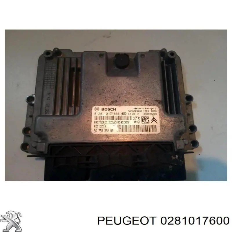  Peugeot/Citroen 0281017600 preço, a partir de 96,04 USD