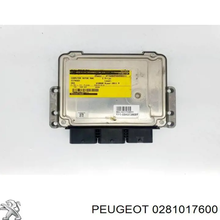 0281017600 Peugeot/Citroen 