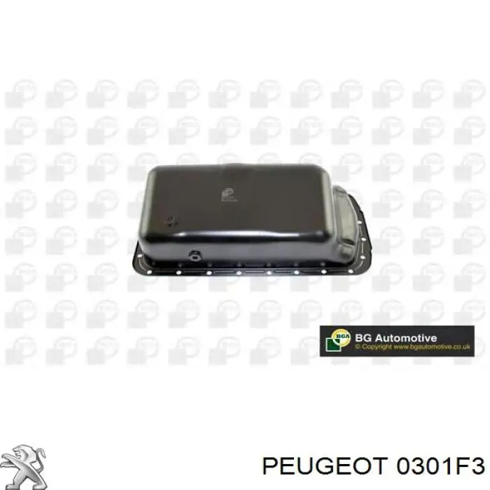 Compre 0301F3 Peugeot/Citroen Panela de óleo de cárter do motor
