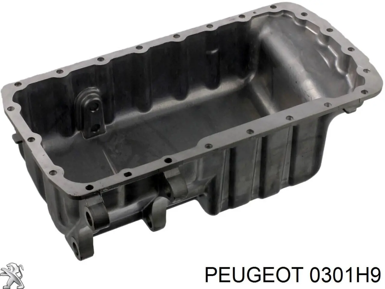 Compre 0301H9 Peugeot/Citroen Panela de óleo de cárter do motor
