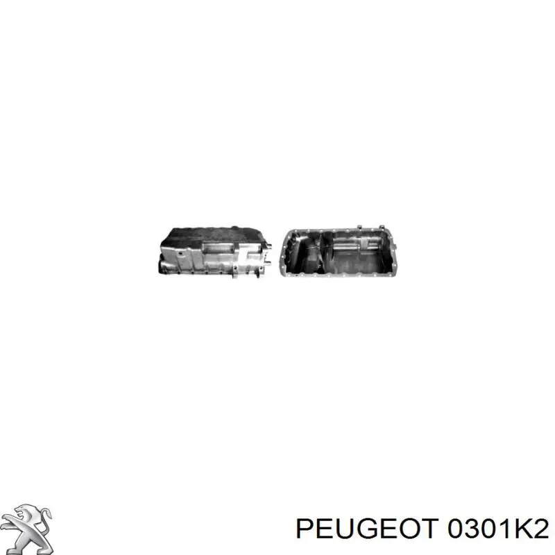 Panela de óleo de cárter do motor Peugeot/Citroen 0301K2 preço, a partir de 74,91 USD