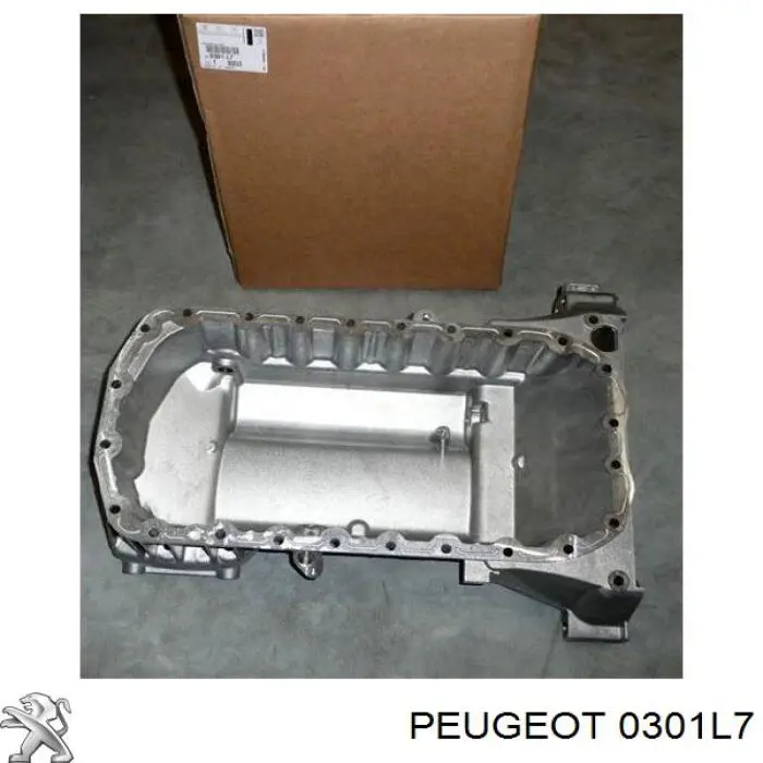 0301L7 Peugeot/Citroen Panela de óleo de cárter do motor