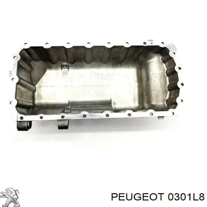 0301L8 Peugeot/Citroen Panela de óleo de cárter do motor