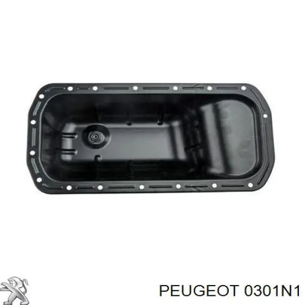 Compre 0301N1 Peugeot/Citroen Panela de óleo de cárter do motor
