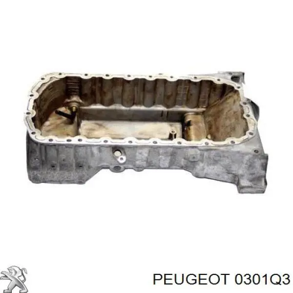 Compre 0301Q3 Peugeot/Citroen Panela de óleo de cárter do motor