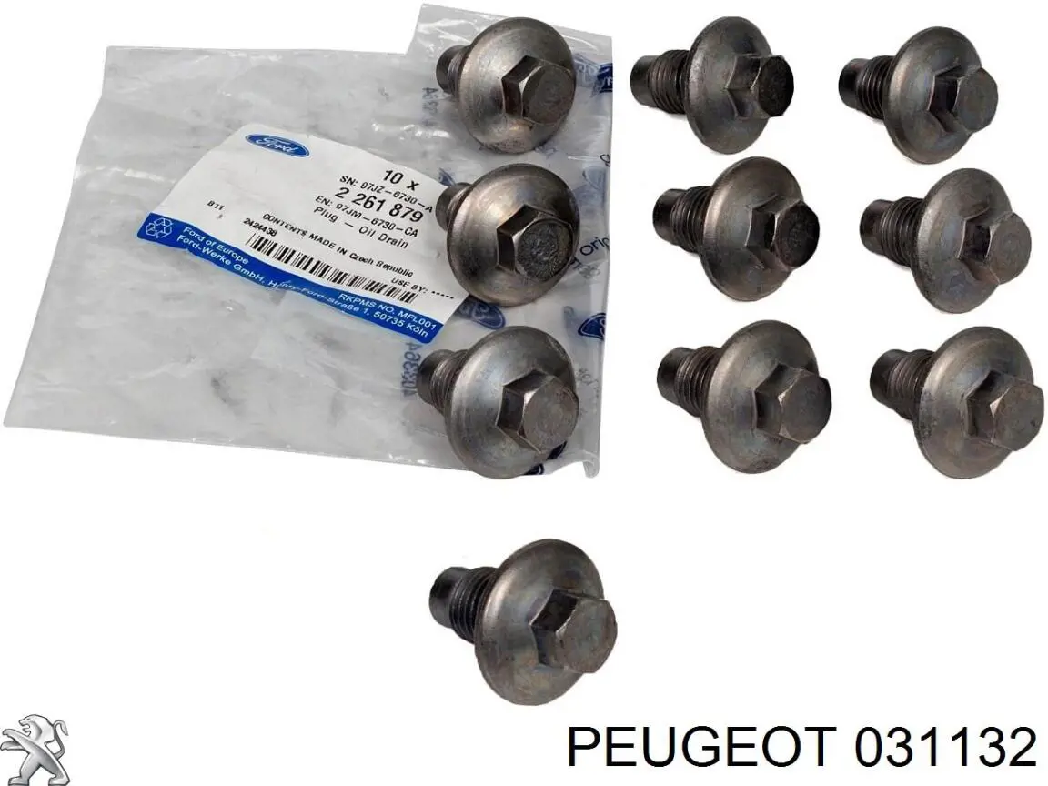 Compre 031132 Peugeot/Citroen Tampão de panela de motor