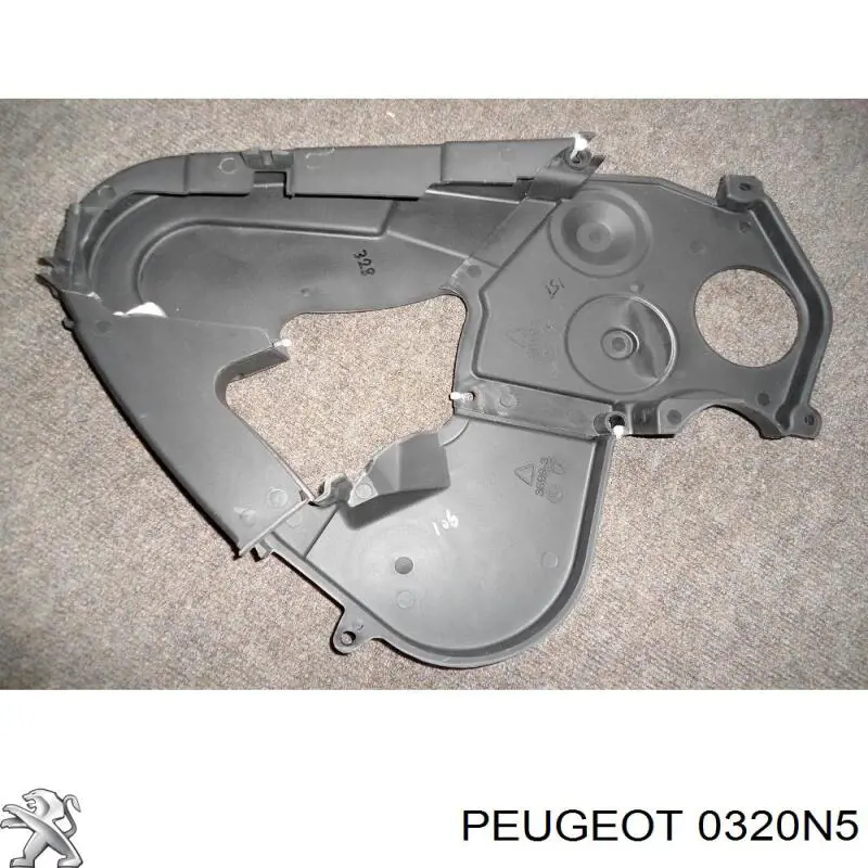 Proteção esquerda da correia do mecanismo de distribuição de gás Peugeot/Citroen 0320N5 preço, a partir de 40,93 USD