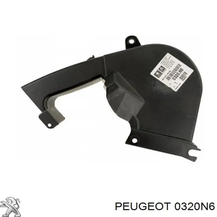 Proteção direita da correia do mecanismo de distribuição de gás Peugeot/Citroen 0320N6 preço, a partir de 28,60 USD