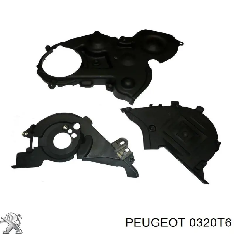 Proteção superior da correia do mecanismo de distribuição de gás Peugeot/Citroen 0320T6 preço, a partir de 35,59 USD