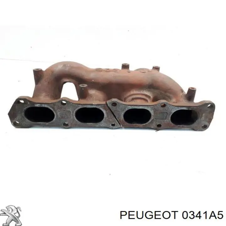 0341A5 Peugeot/Citroen Tubo coletor de escape