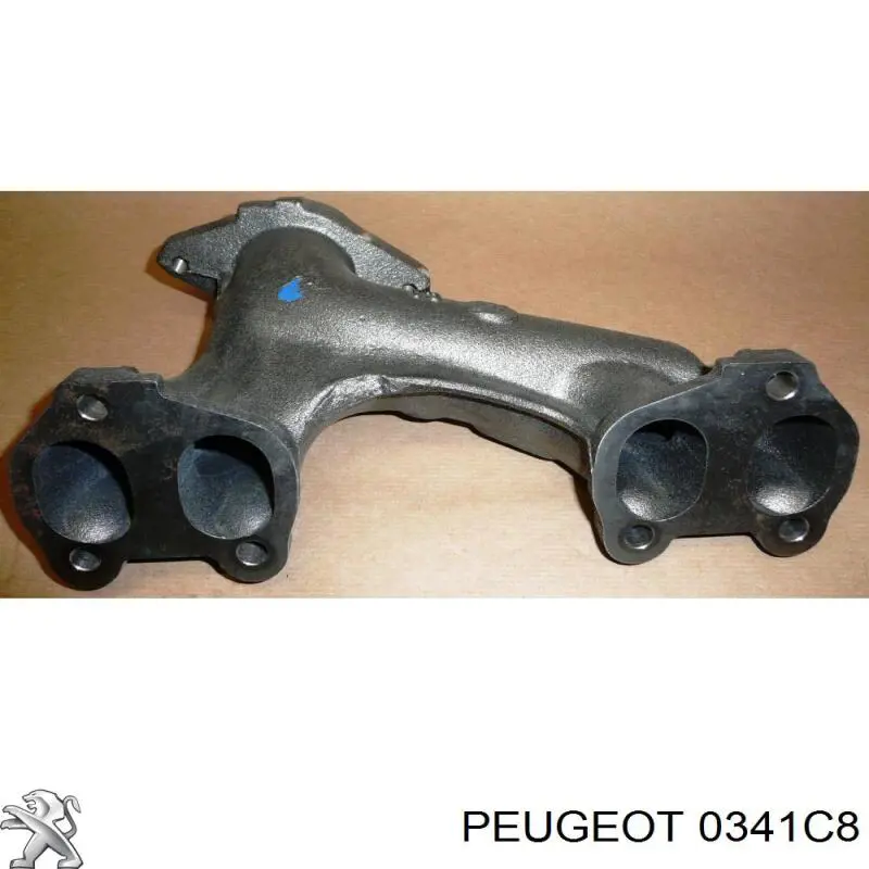 0341C8 Peugeot/Citroen Tubo coletor de escape