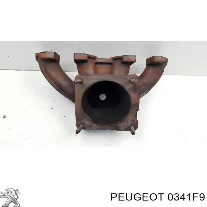 Tubo coletor de escape 9636962388 Fiat/Alfa/Lancia